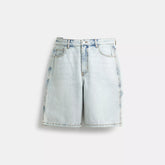Coach Outlet Signature Denim Shorts