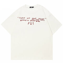 Funny Teeth Graphic Y2K Shirt