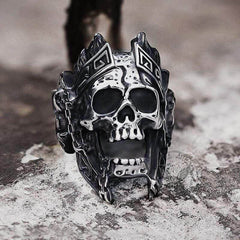 God of War Ares Stainless Steel Skull Ring