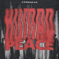 Human Shadow Graphic T Shirts Y2K