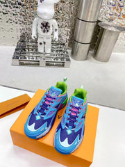 LV Runner Tatic Sneaker 'Blue Pink Green'