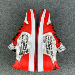 (Custom) Air Jordan 1 'Rouge Grid'
