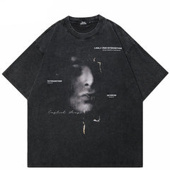 Oversized Aesthetic Y2K Graphic Tee