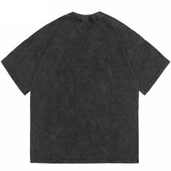 Star Print Y2K Baggy T Shirts