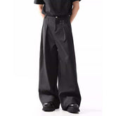 Trendy Wide-Leg Loose Casual Professional Suit Pants
