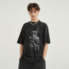 Vintage Y2K Graphic Tees Cotton