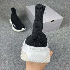 Balenciaga Wmns Speed Trainer Mid 'Black White'