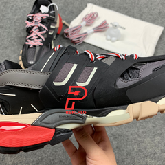 Balenciaga Track Trainer 'Black Red'