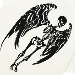 Y2K Angel Skeleton T Shirt