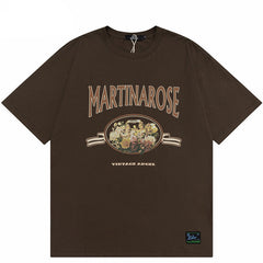 Y2K Baby Angels Print Shirt