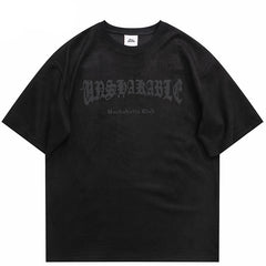 Y2K Devil Wings Skeleton Graphic T-Shirt