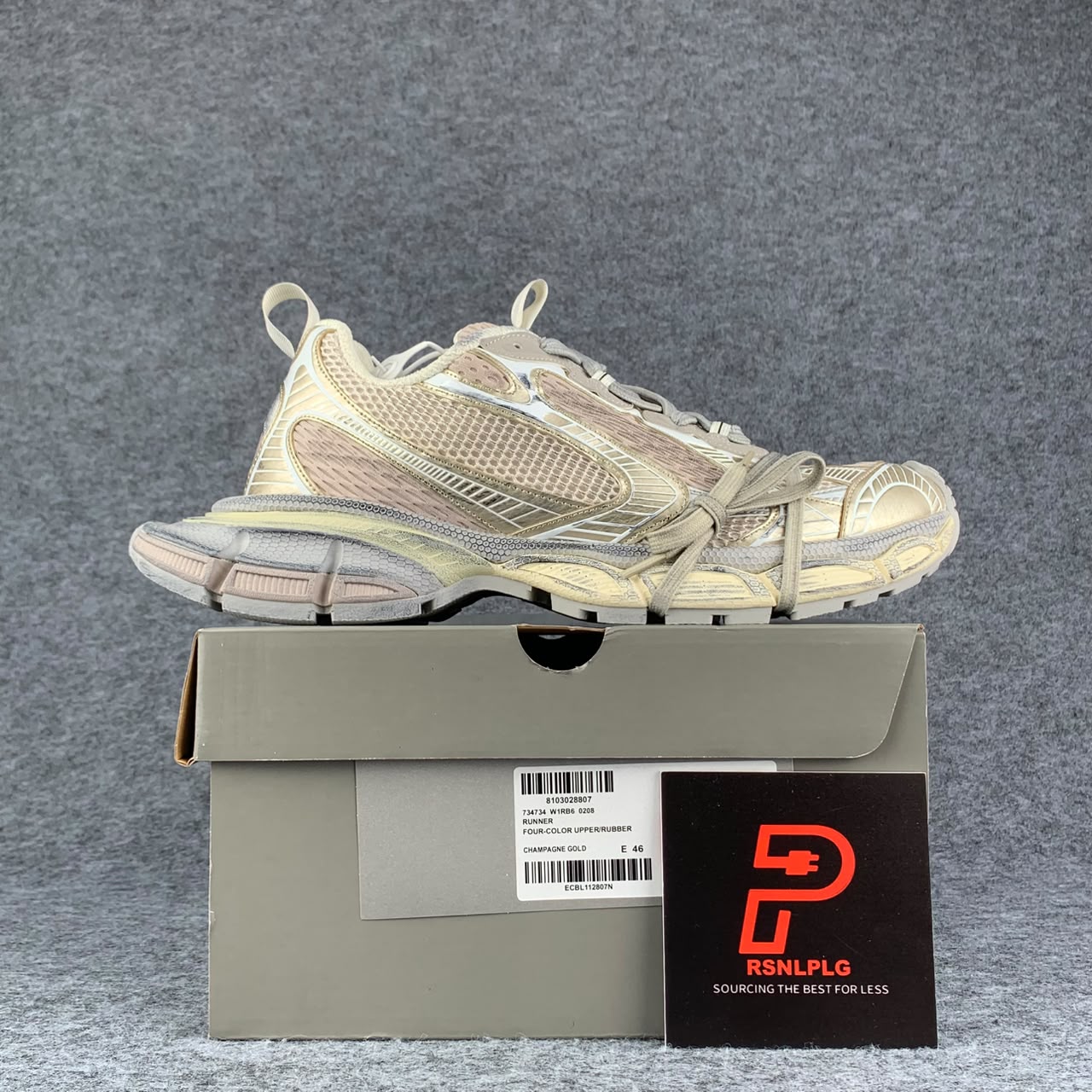 Balenciaga 3XL Sneaker 'Worn-Out - Light Beige'