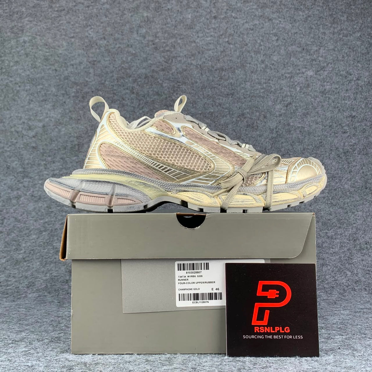 Balenciaga 3XL Sneaker 'Worn-Out - Light Beige'