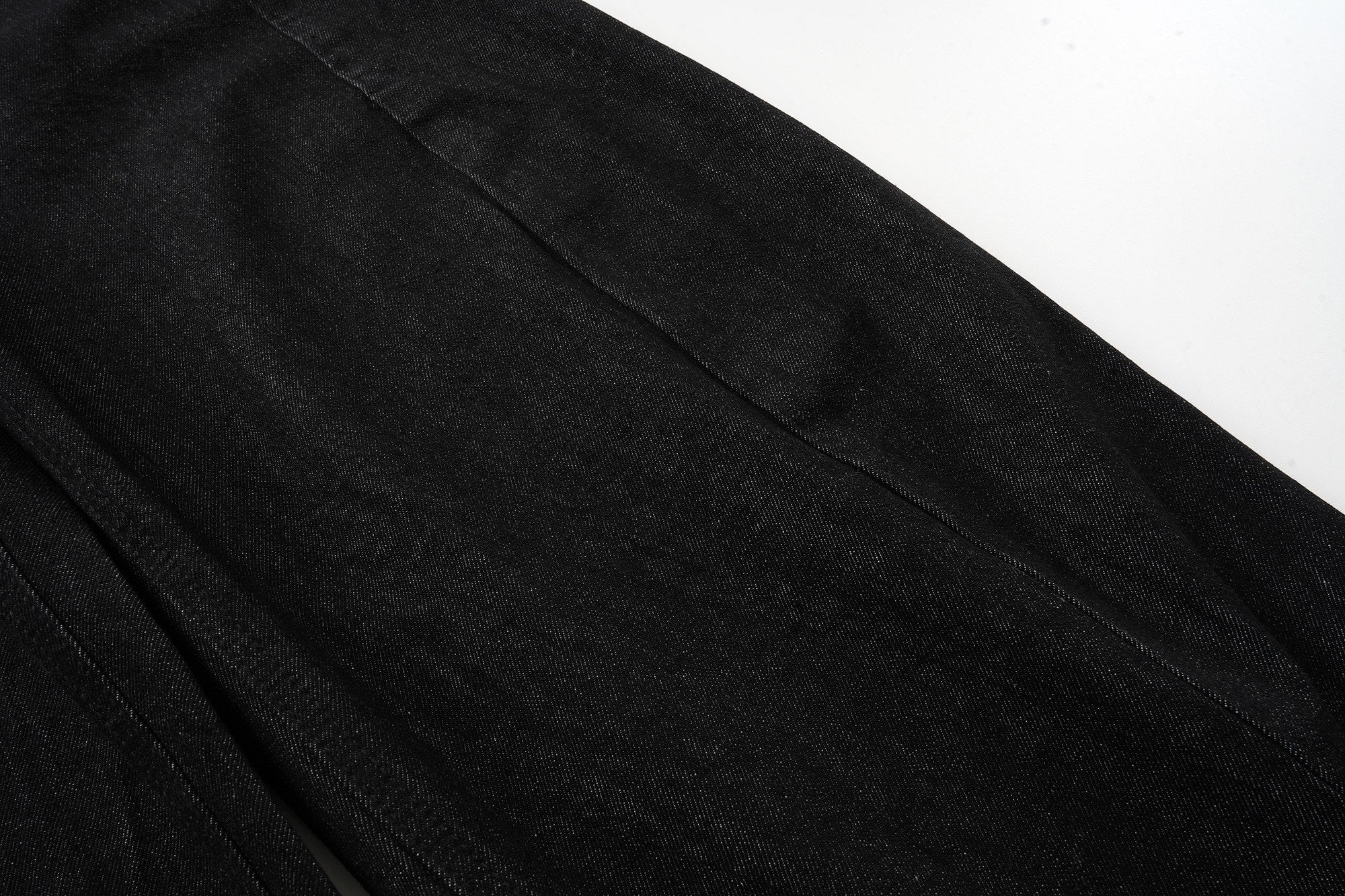 CapCabin Skeleton Graphic Wide-Leg Denim Pants