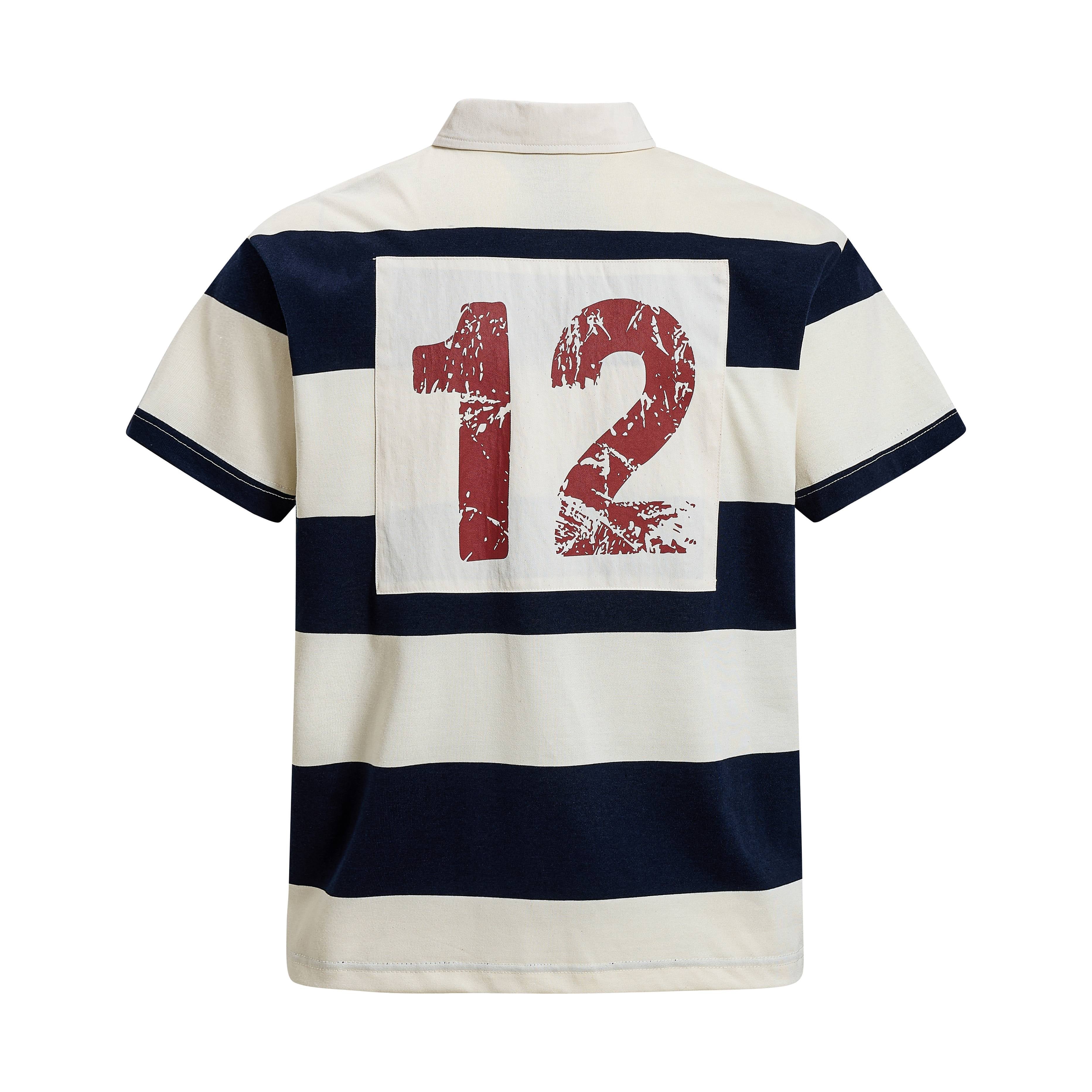 CapCabin “Heritage Stripe Rugby Polo”