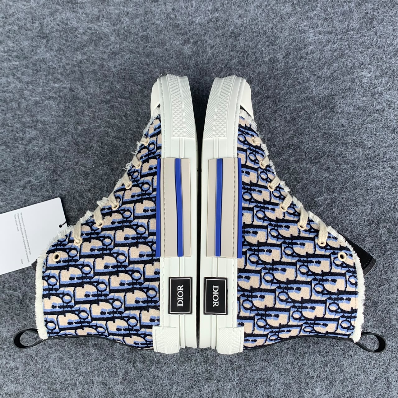 Dior B23 High 'Beige Black Navy Tapestry'
