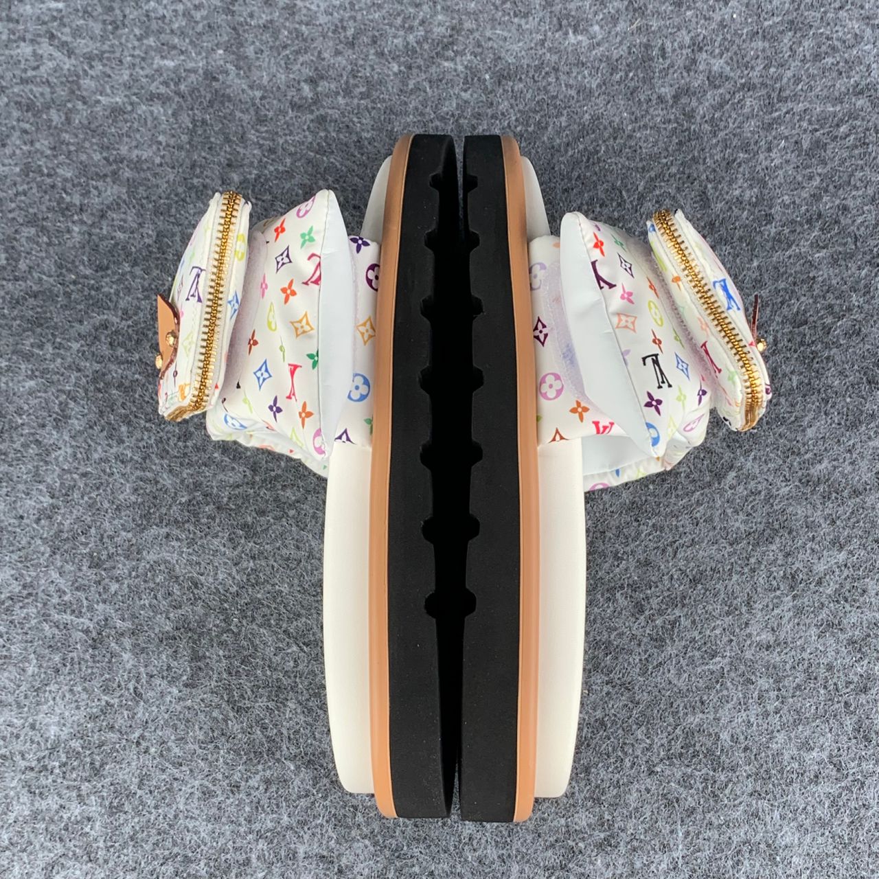 LV x TM Pool Pillow Flat Comfort Mule