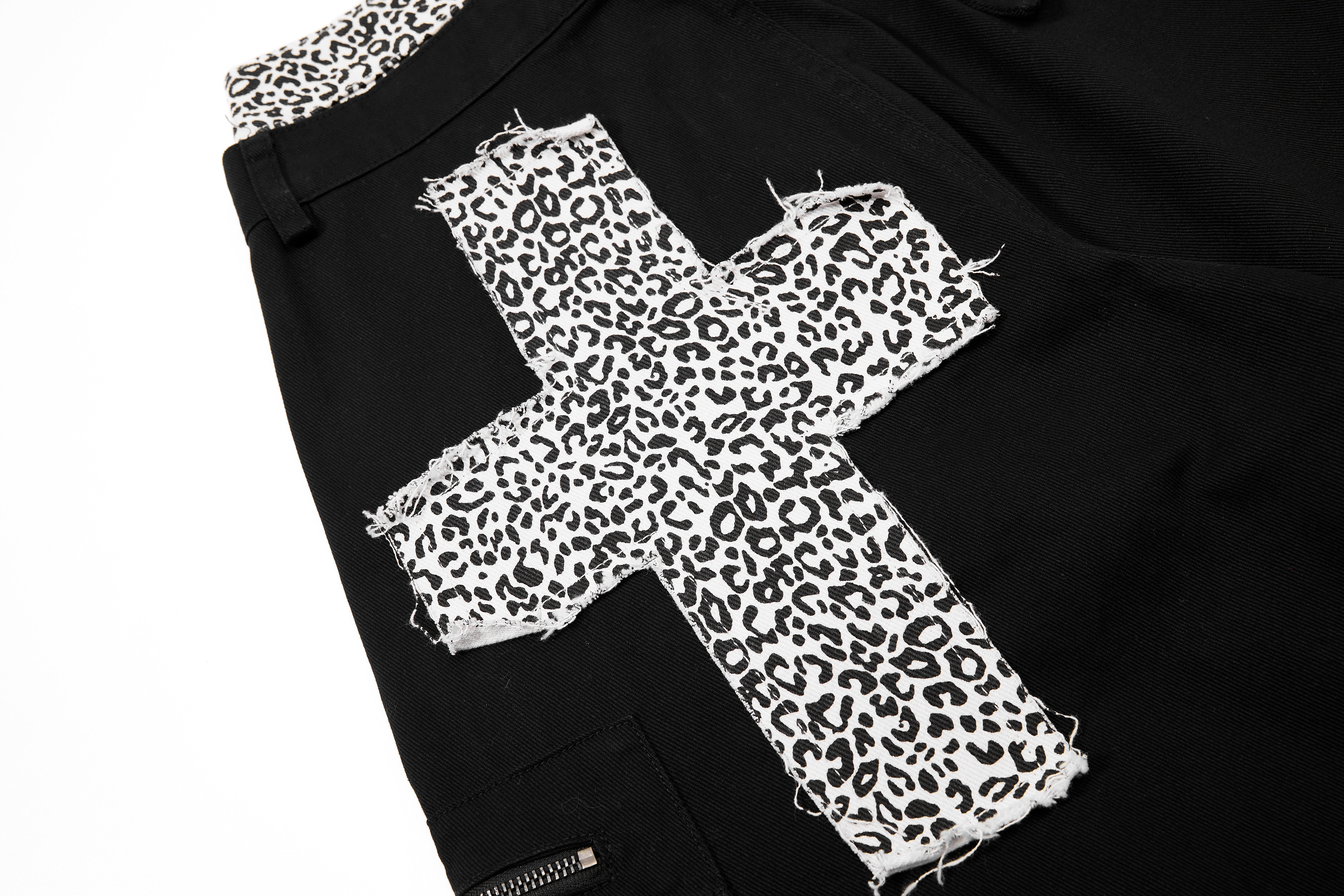 CapCabin Leopard Cross Utility Pants