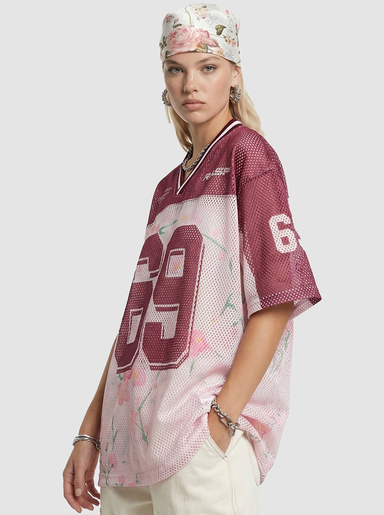 CapCabin “Blossom 69” Mesh Jersey T-Shirt