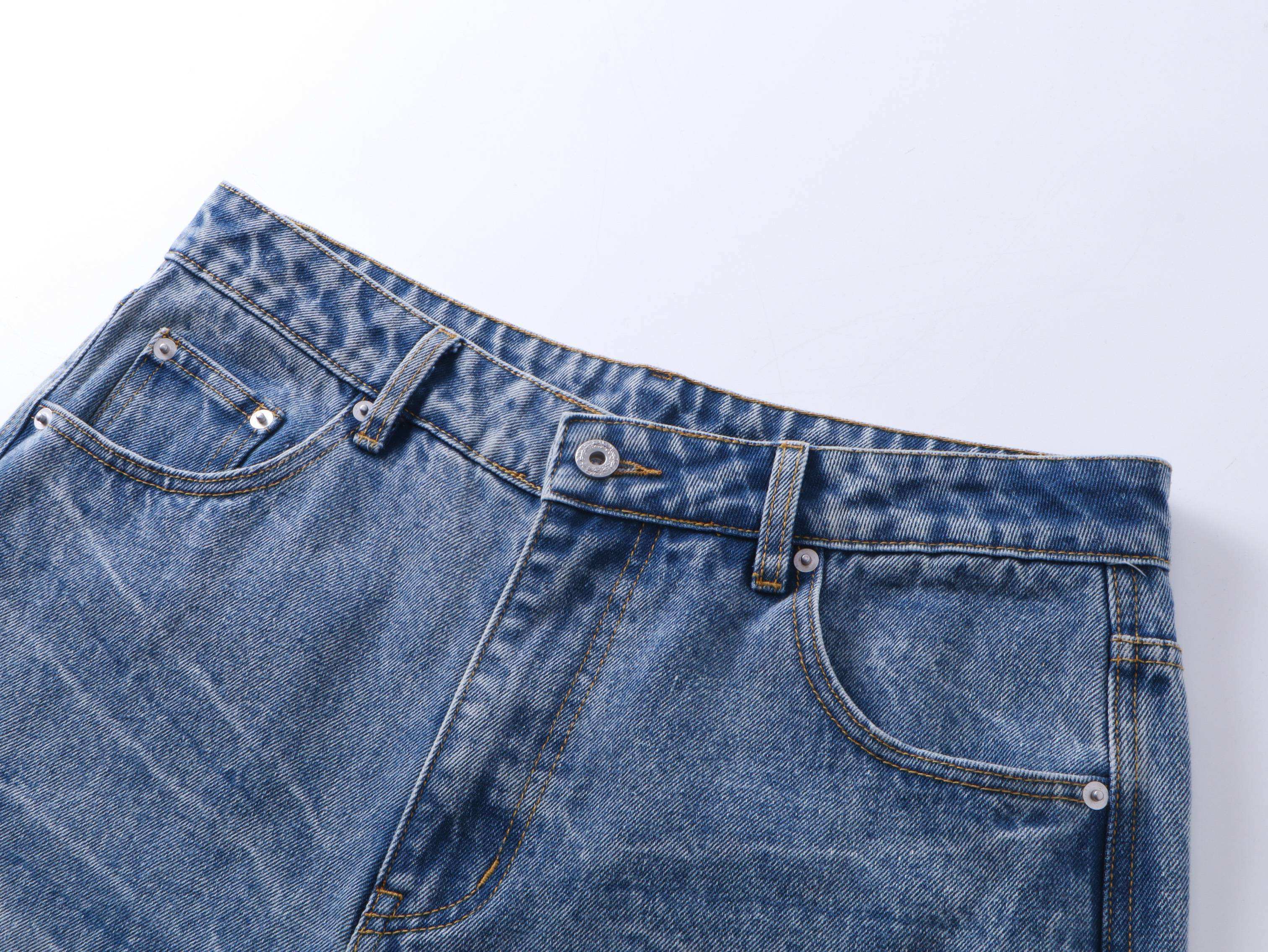 CapCabin “Stacked Vintage Denim Jeans”