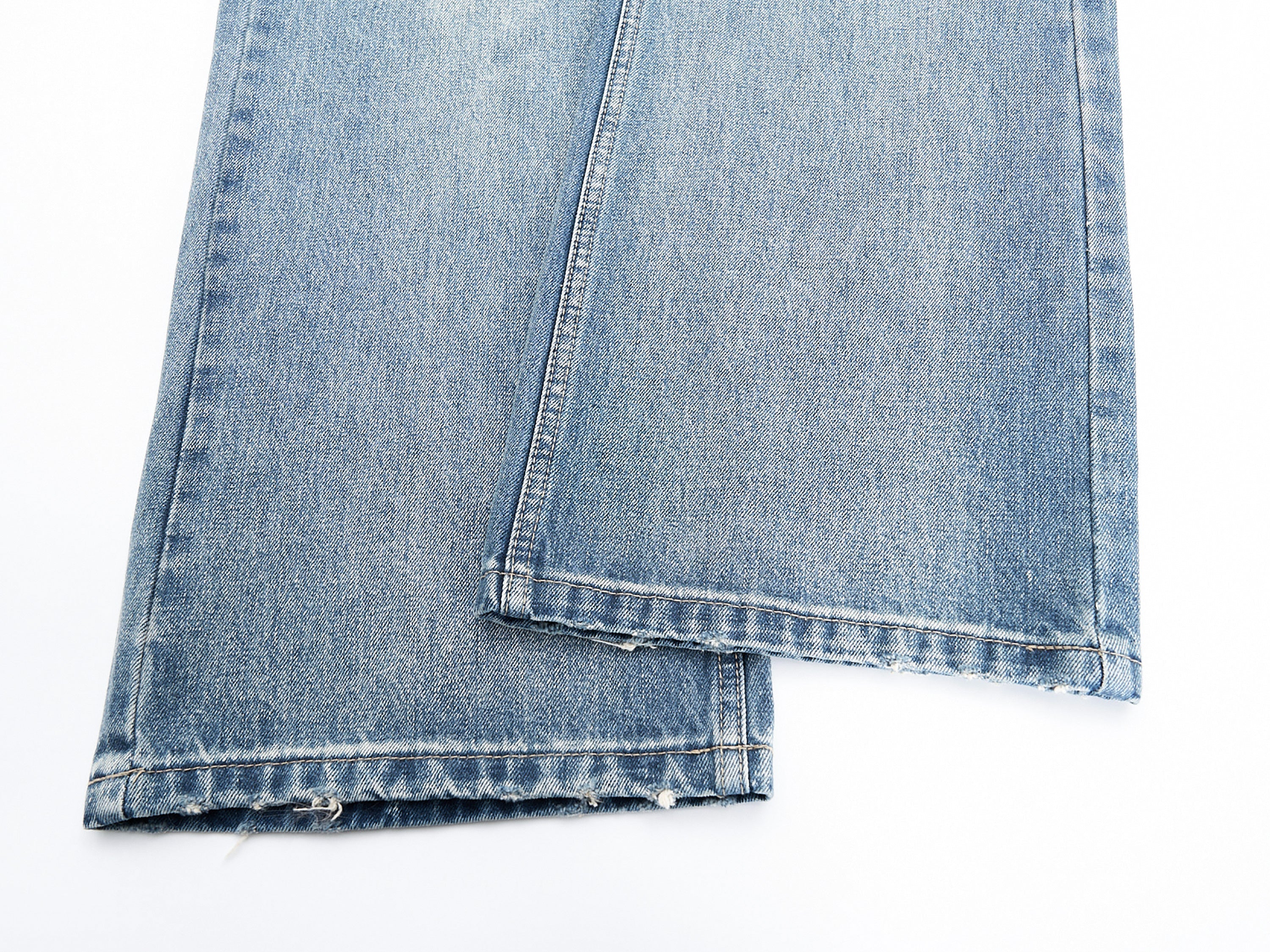 CapCabin Washed Wide-Leg Denim Jeans