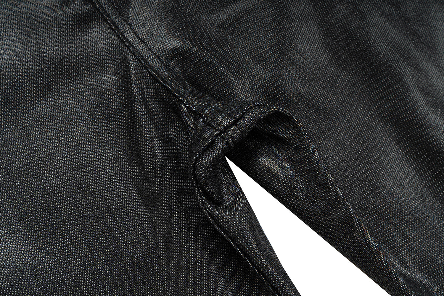 CapCabin Double Waist Denim Pants