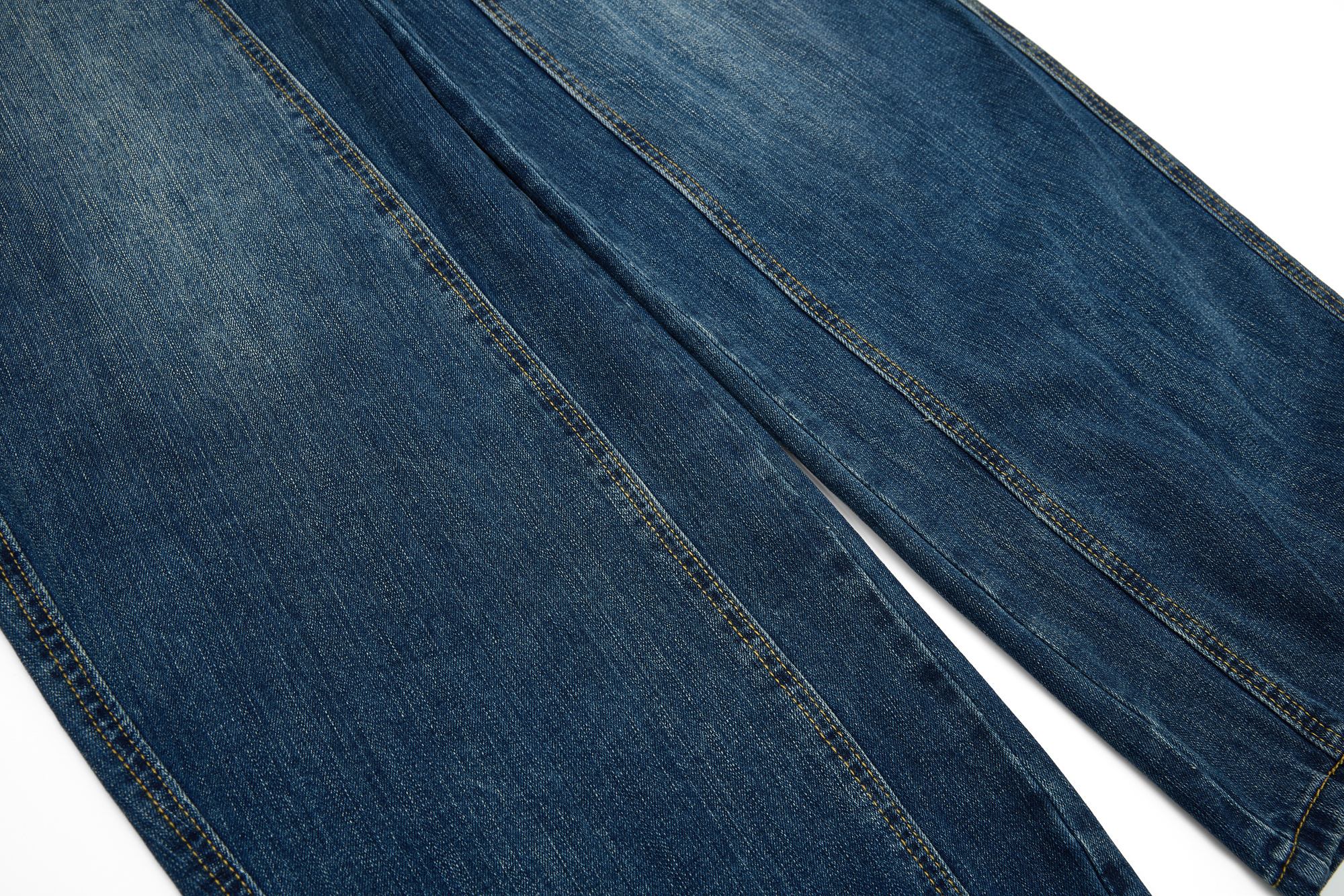 CapCabin “Studded Panel Denim Jeans”