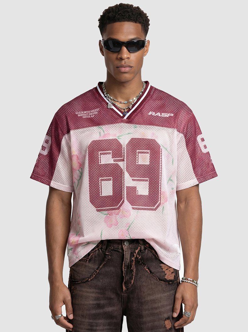CapCabin “Blossom 69” Mesh Jersey T-Shirt