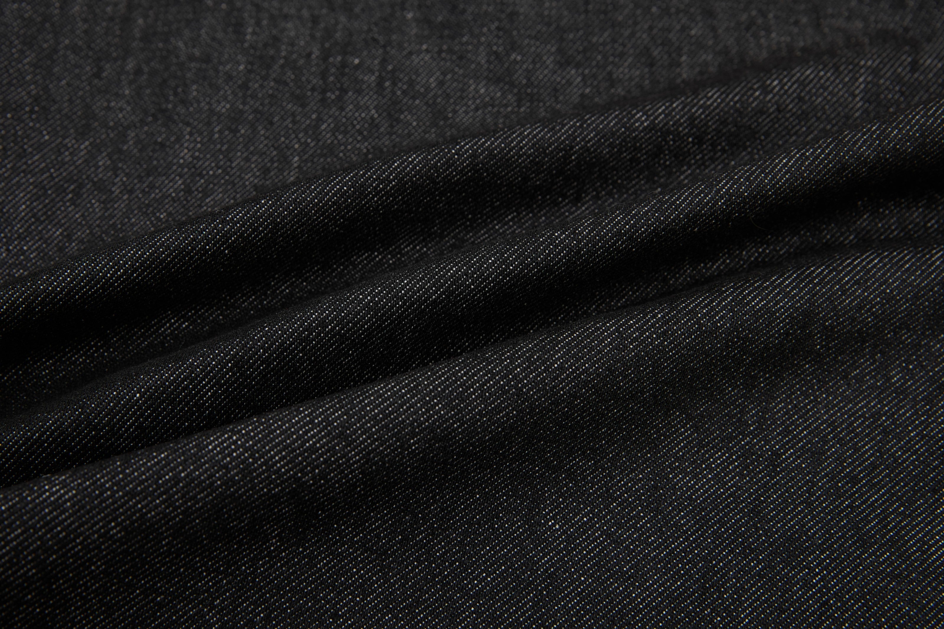 CapCabin Panel-Stitch Wide-Leg Denim Pants