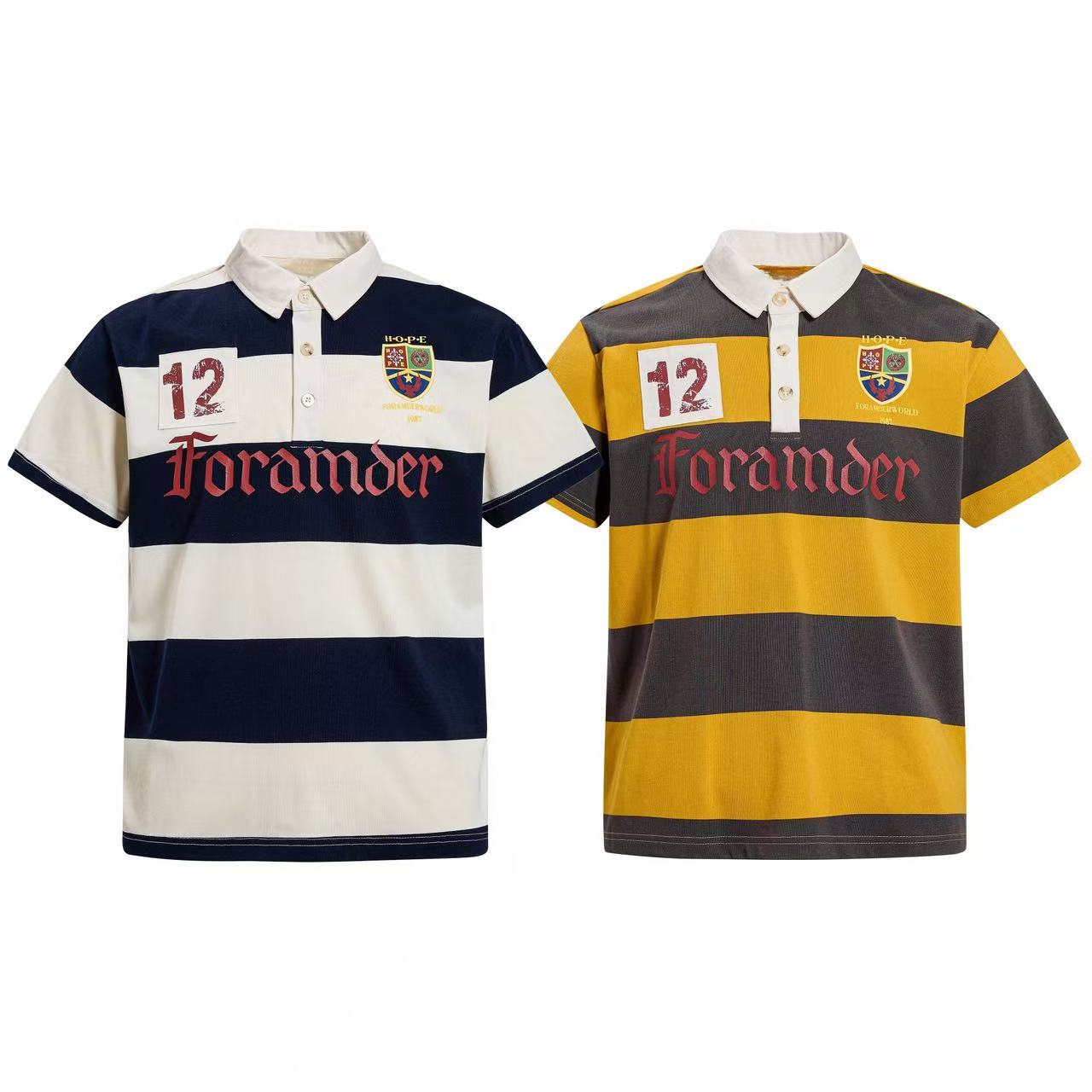 CapCabin “Heritage Stripe Rugby Polo”