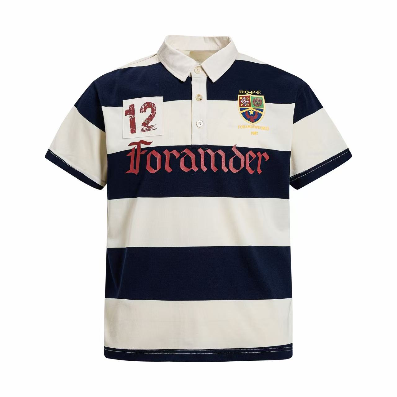 CapCabin “Heritage Stripe Rugby Polo”