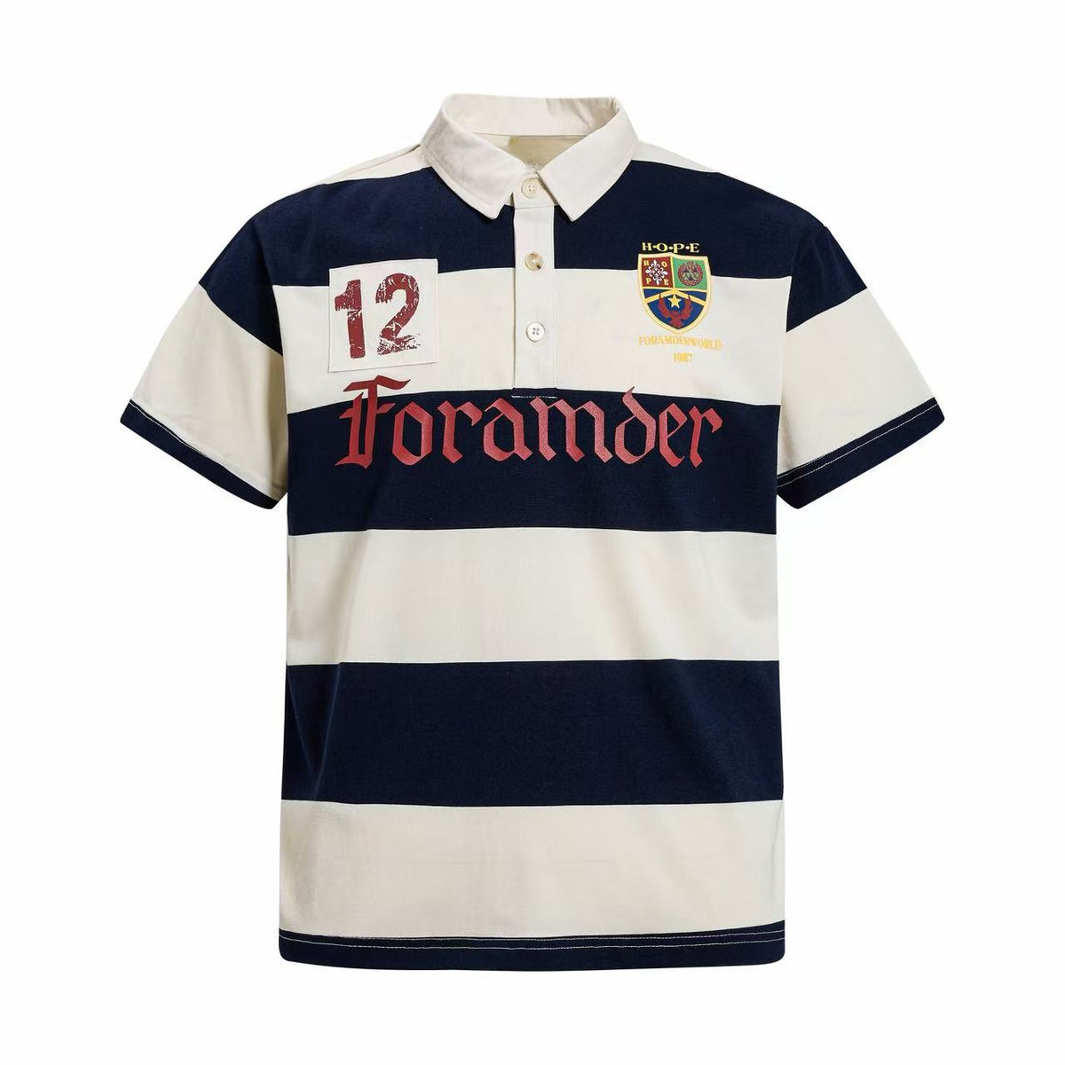 CapCabin “Heritage Stripe Rugby Polo”