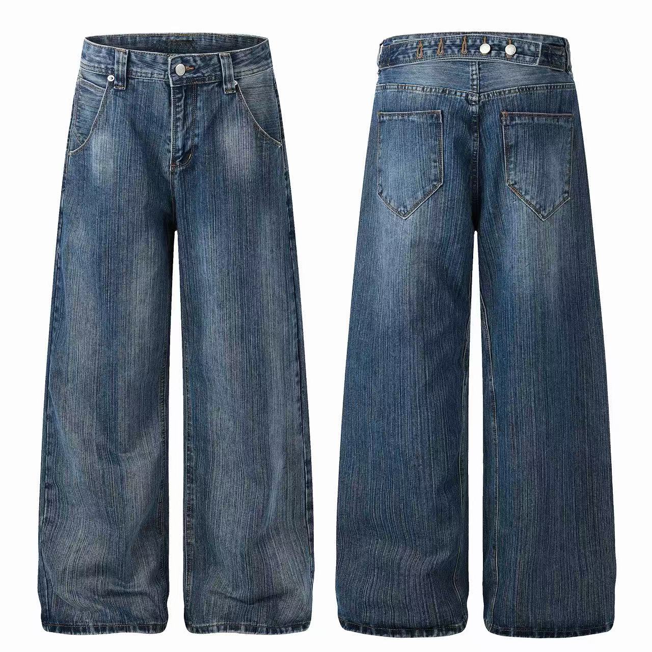 CapCabin “Vintage Grain Denim Jeans”
