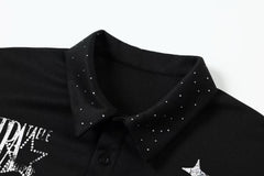 CapCabin “Luxury Script Stud Polo”