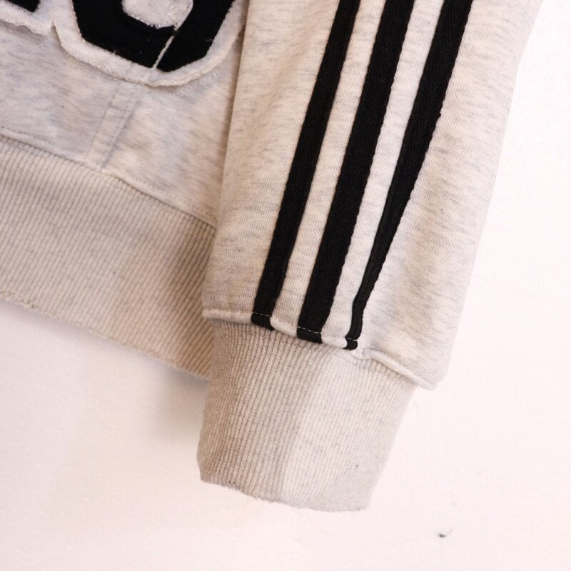 Vale Forever Vintage Bee Graphic Hoodie & Striped Sweatpants Set - Off White