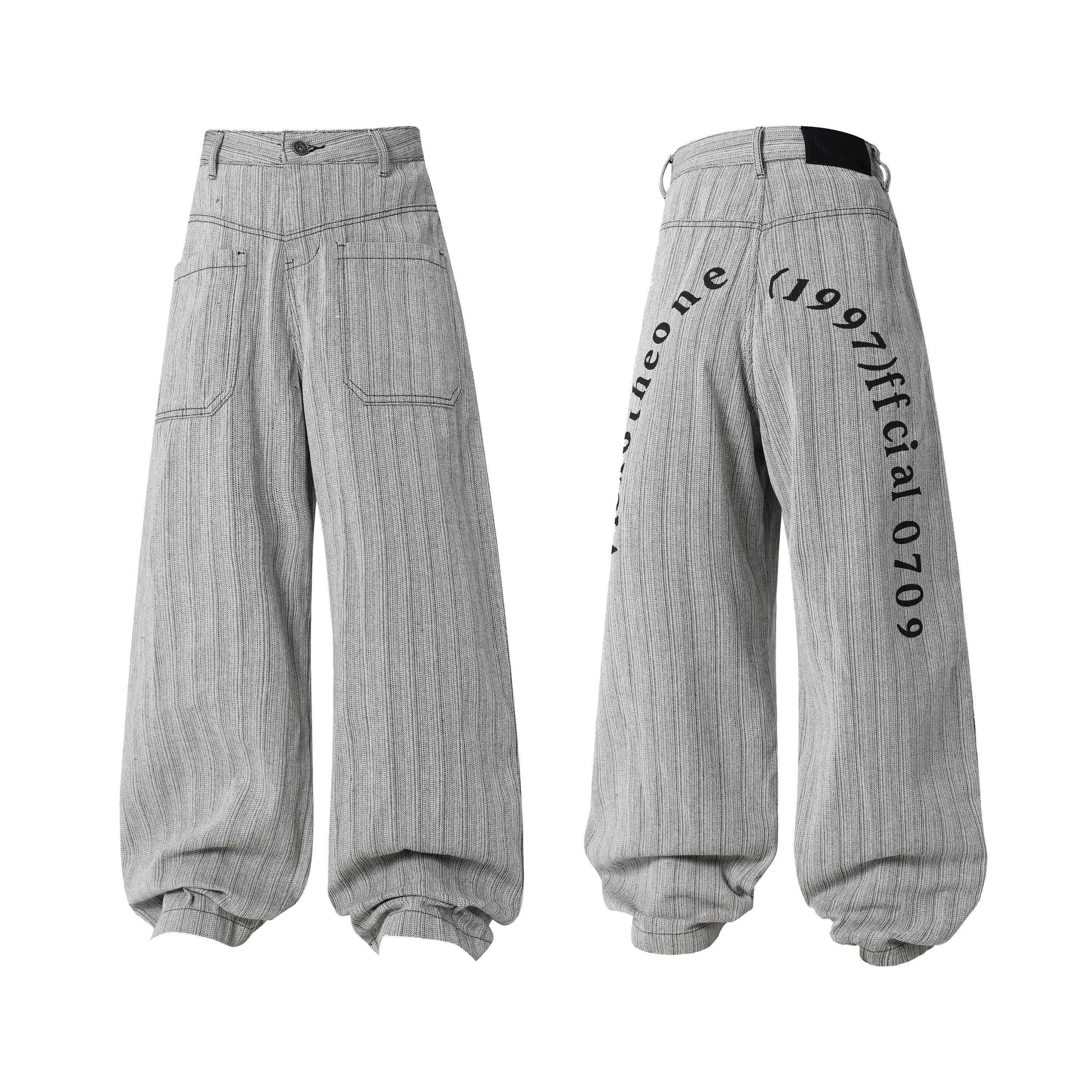 CapCabin “Textline Utility Balloon Pants”