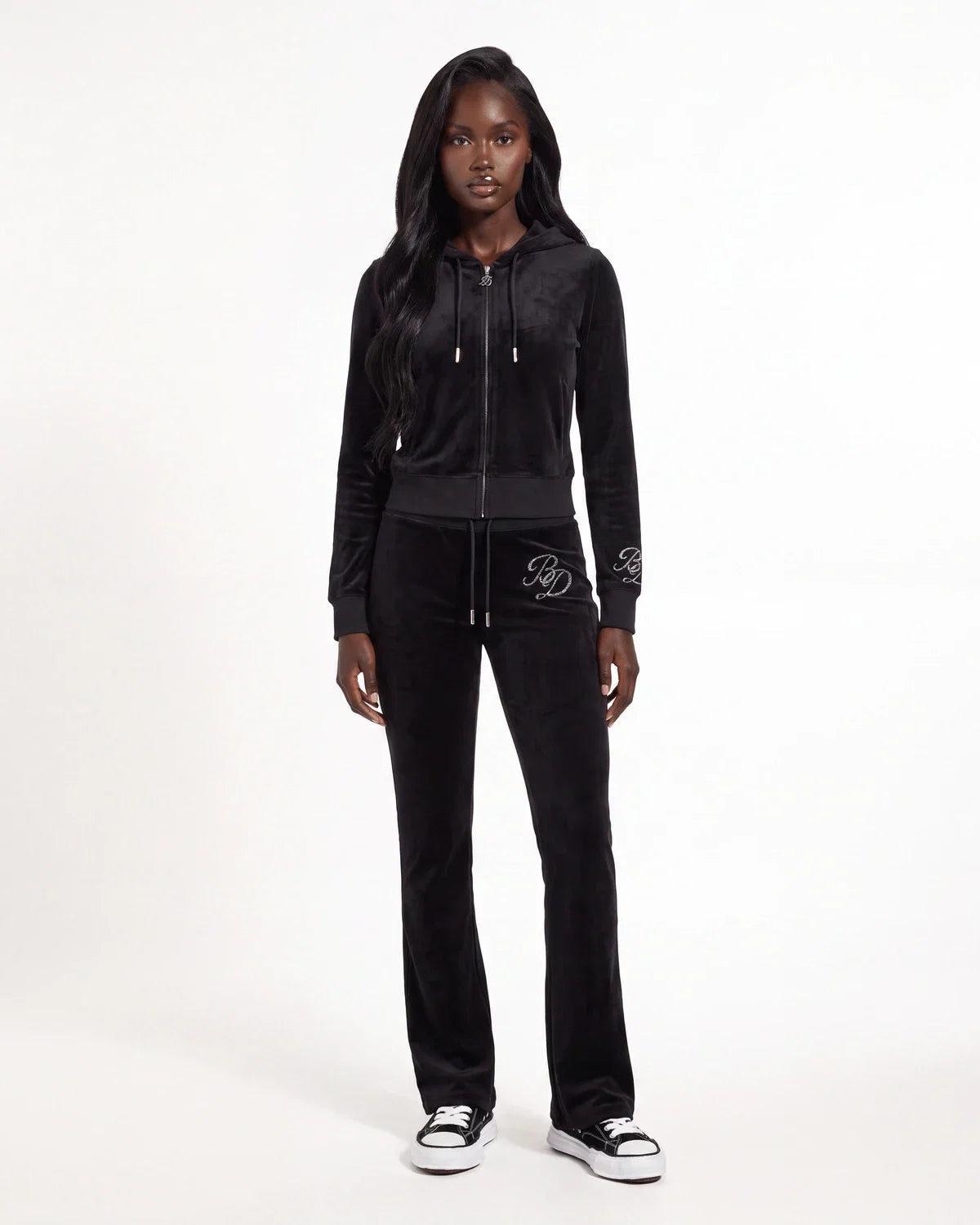 Bottega Desires Women’s Velour Sweatpants Black