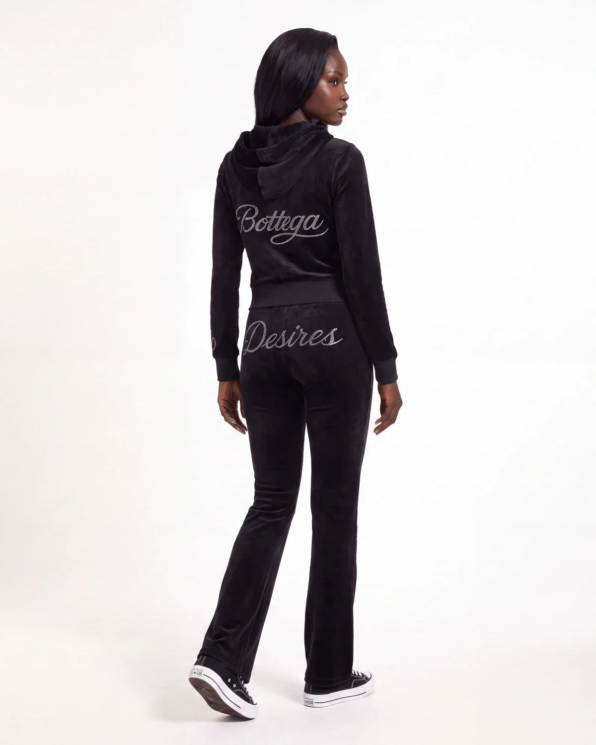 Bottega Desires Women’s Velour Jacket Black