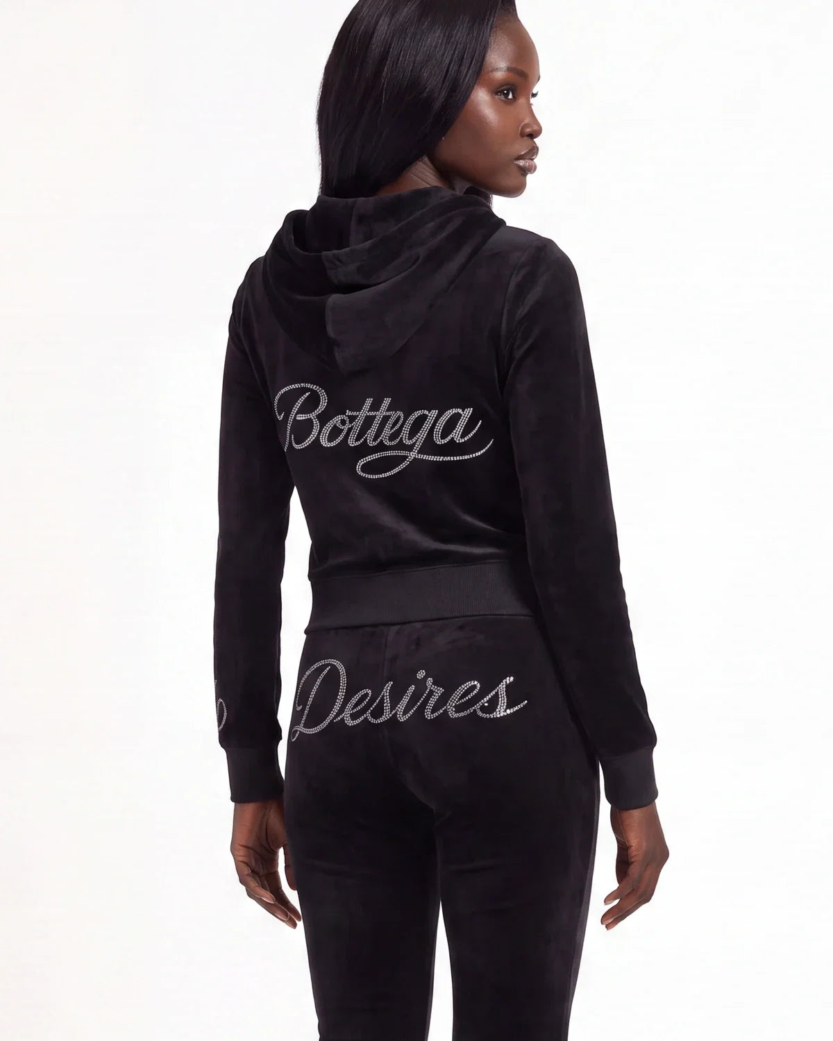 Bottega Desires Women’s Velour Jacket Black