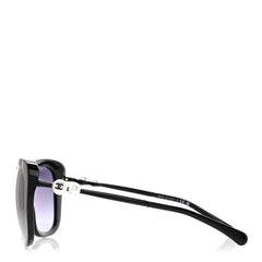 Acetate Butterfly Winter Pearl Sunglasses 5339-H Black