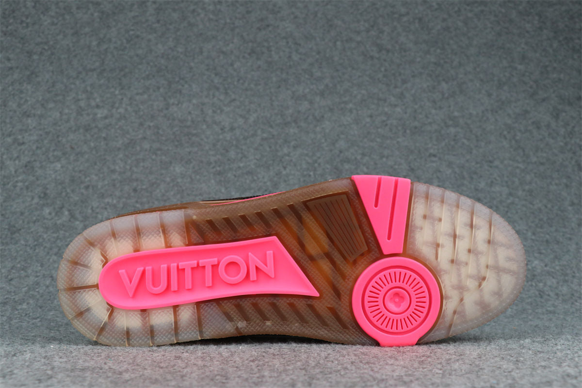 LV Trainer 'Crystal Pink Brown' (Rare Edition)
