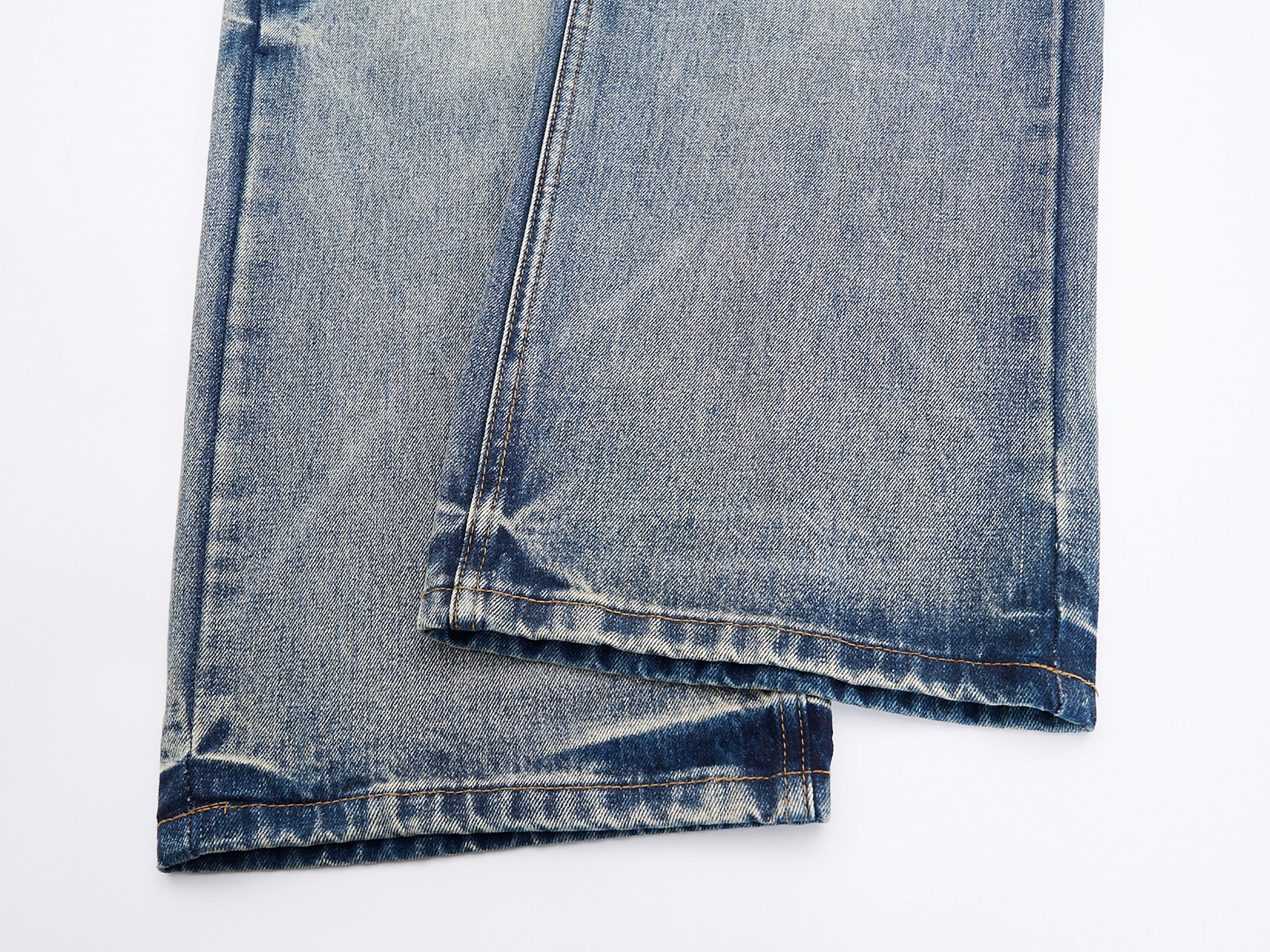 CapCabin Vintage Washed Wide-Leg Jeans