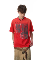 CapCabin “Vintage Distressed Graphic Tee”