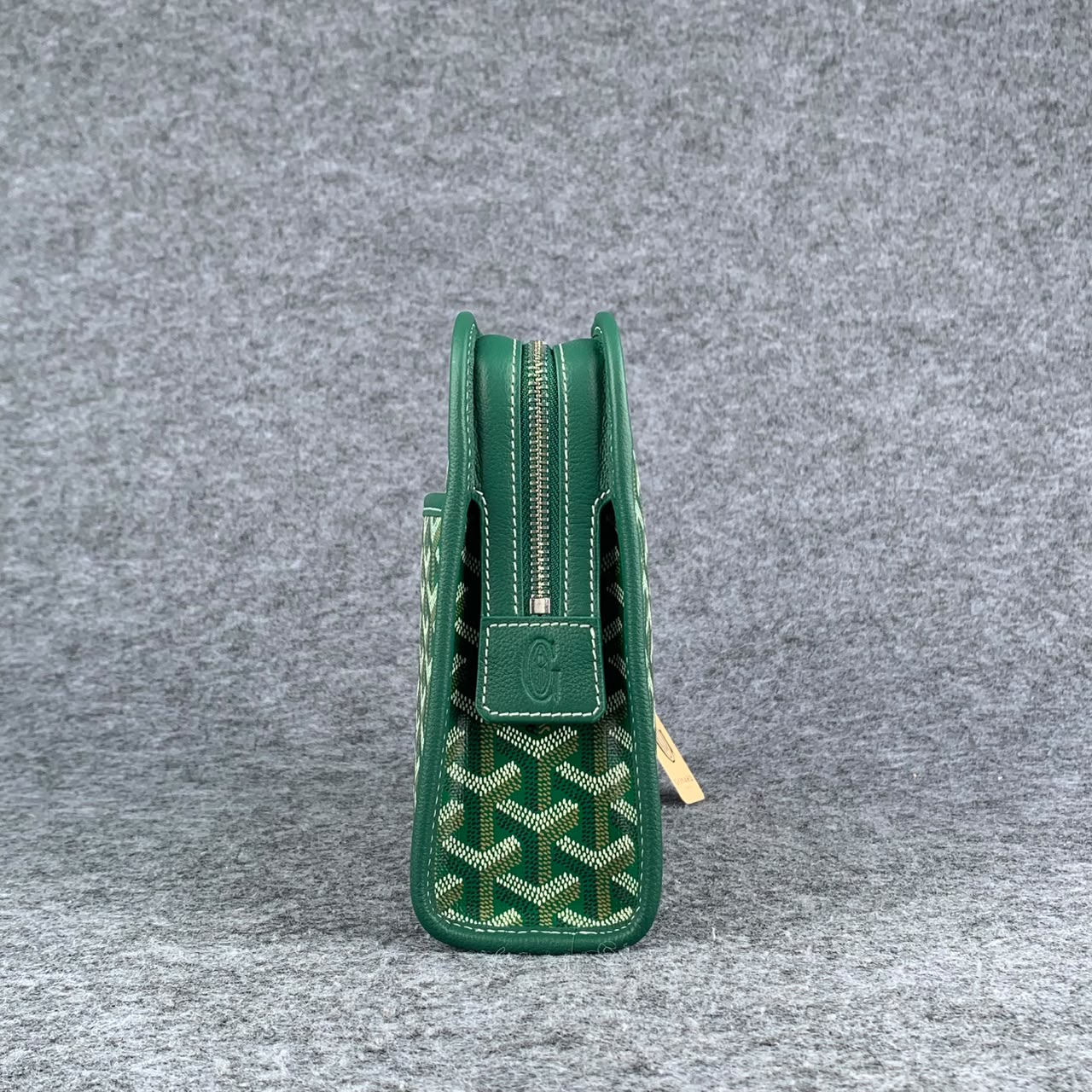 Goyard Toiletry Bag 'Green Goyardine'