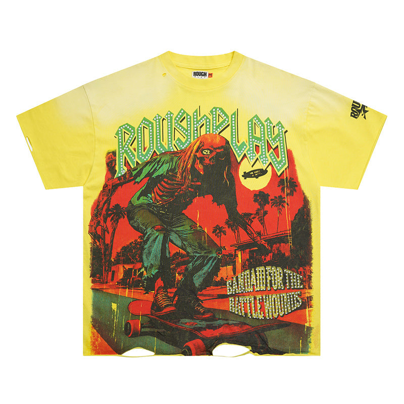 Rough Play T Shirts RoughPlay New York, USA, the latest fashion street trend brand with diamonds