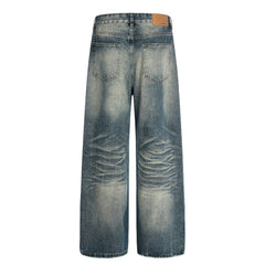 CapCabin Vintage Washed Distressed Jeans*