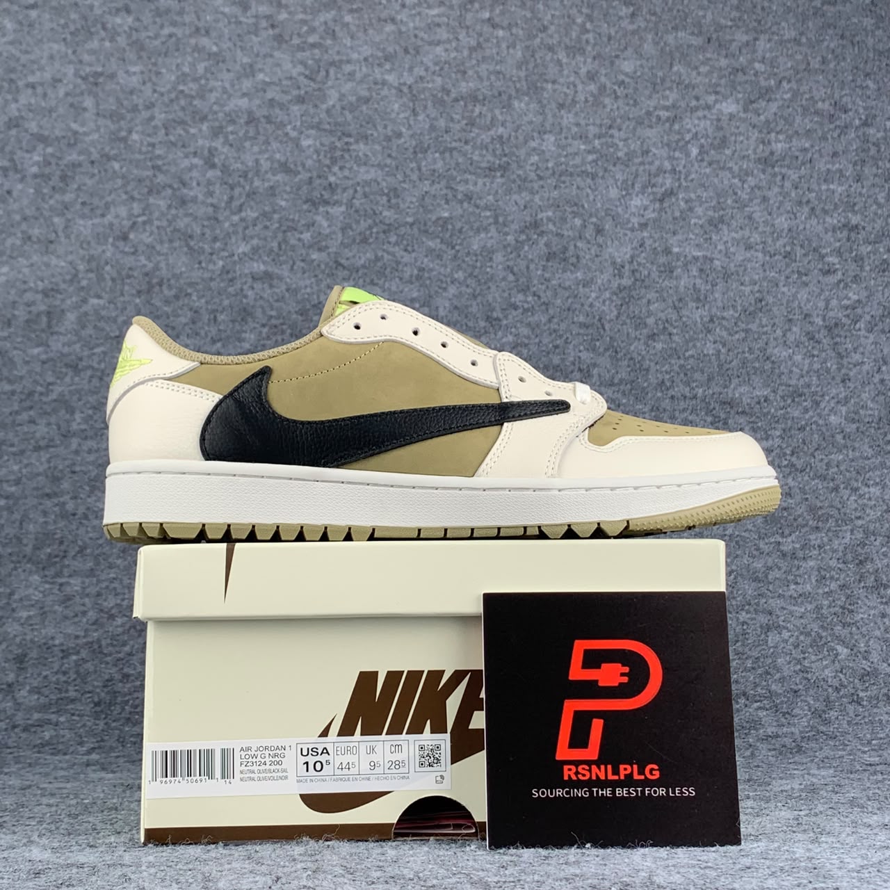 Travis Scott x Air Jordan 1 Low 'Golf' (B-Grade Version)
