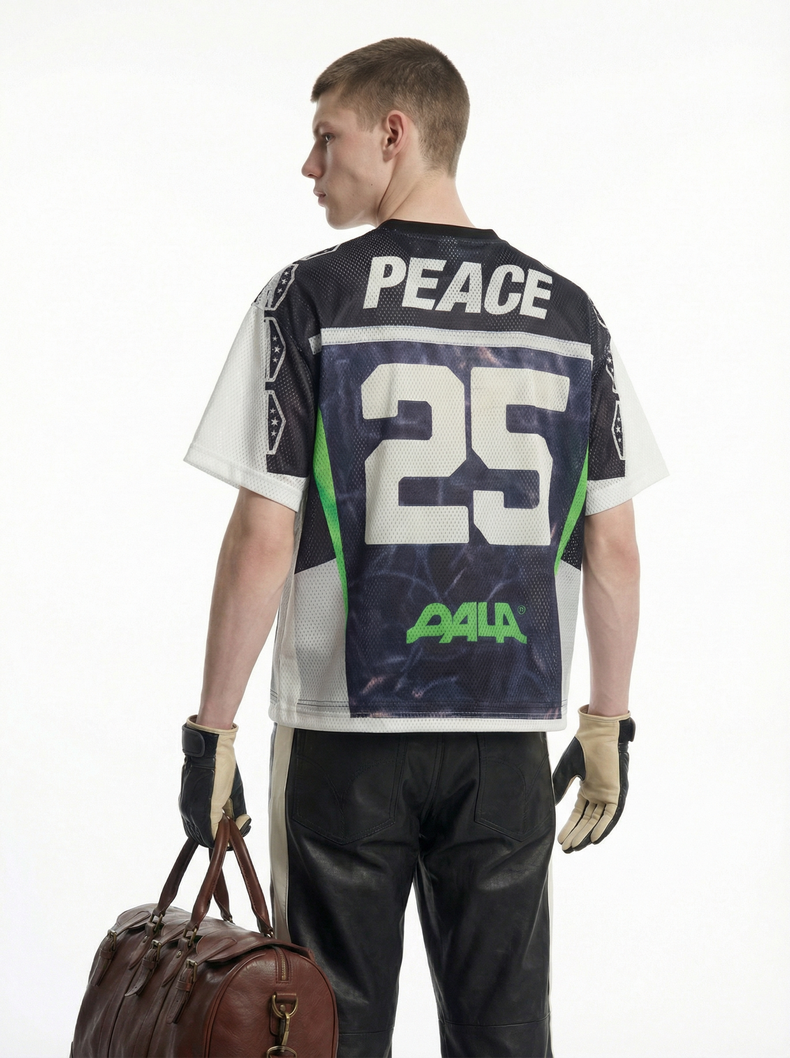 CapCabin Tiger Peace Mesh Jersey