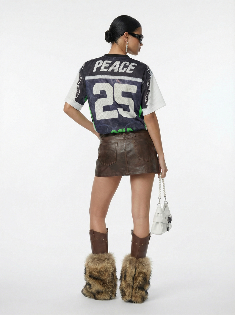 CapCabin Tiger Peace Mesh Jersey