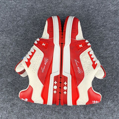 LV Trainer Low '#54 Signature 'Red White'